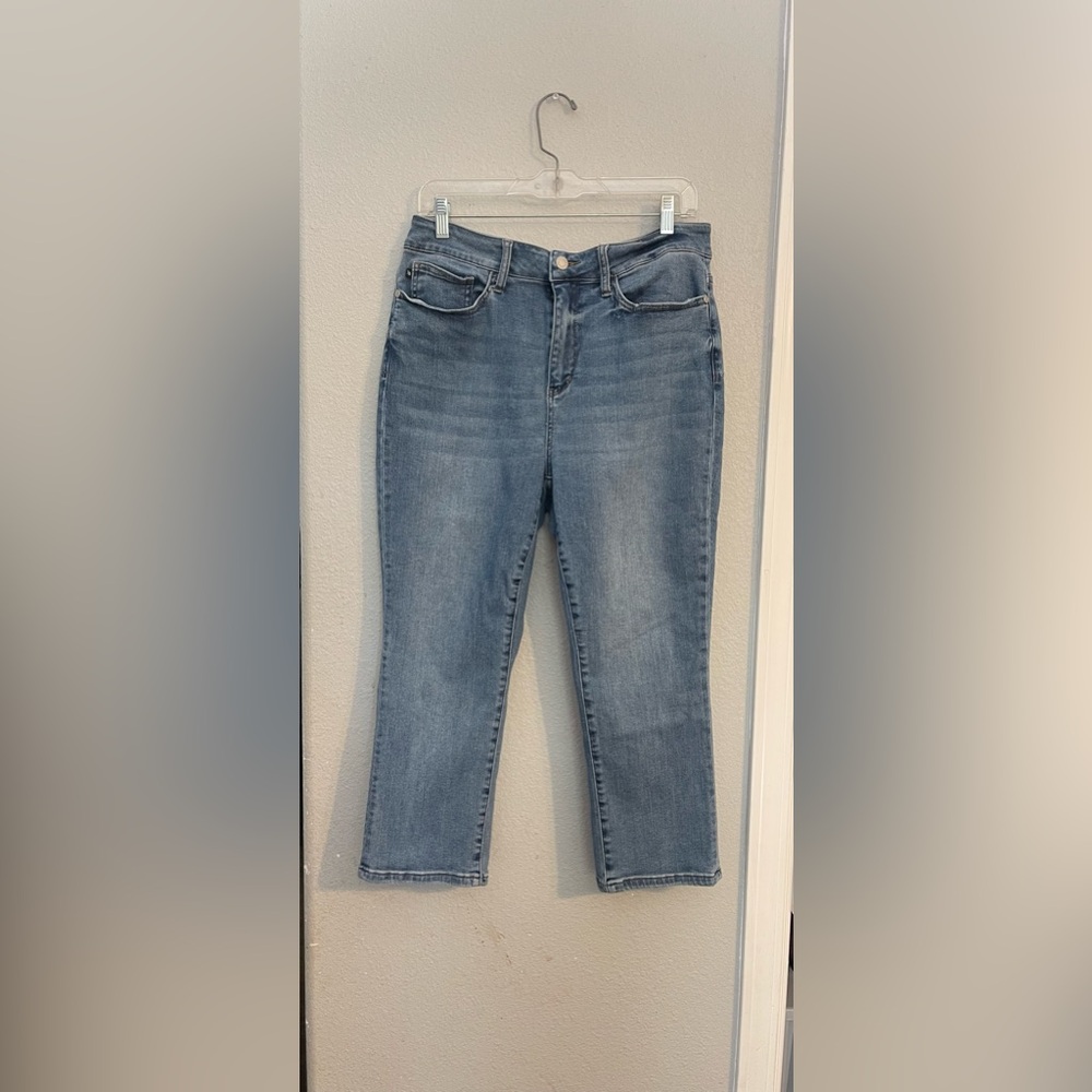 Judy Blue 16W Skinny Crop Denim Jeans - Stretch